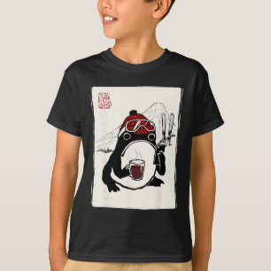Après-Ski Skifahrer japanische Männer Frauen Kinde T-Shirt