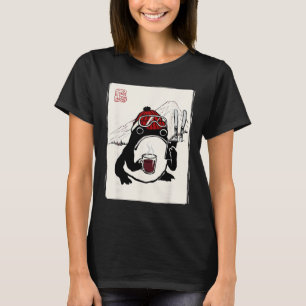 Après-Ski Skifahrer japanische Männer Frauen Kinde T-Shirt