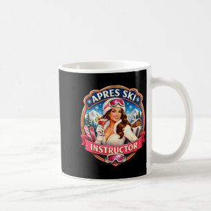 Après-Ski-Trainer lustiger Skilehrer Damen Kaffeetasse