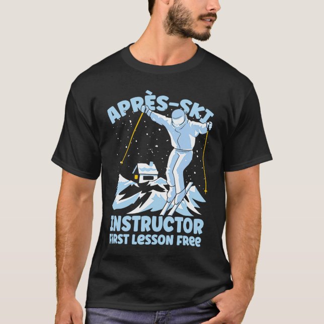 Apres Skilehrer T-Shirt (Vorderseite)