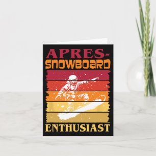 Apres-Snowboard-Enthusiast Karte