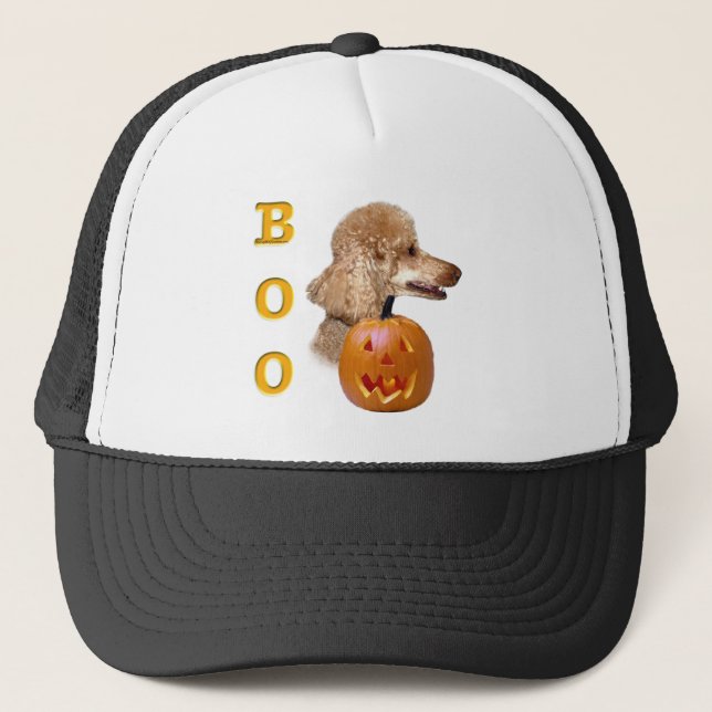 Apricot Coated Poodle Truckerkappe (Vorderseite)