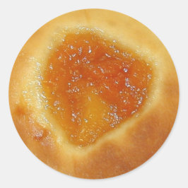 Apricot Kolache Aufkleber