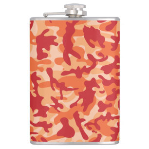 Apricot Lava Camouflage Flachmann