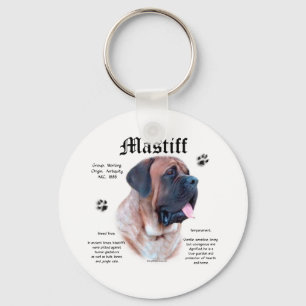 Apricot Mastiff History Schlüsselanhänger