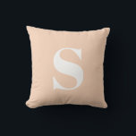 Apricot Peach Initial Mit Monogramm Outdoor Pillow Kissen<br><div class="desc">Apricot Peach Initial Mit Monogramm Outdoor Kissen. Dekoratives Kissen im Freien mit einem Single. Schnell und einfach personalisieren.</div>