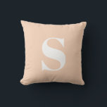 Apricot Peach Initial Mit Monogramm Outdoor Pillow Kissen<br><div class="desc">Apricot Peach Initial Mit Monogramm Outdoor Kissen. Dekoratives Kissen im Freien mit einem Single. Schnell und einfach personalisieren.</div>