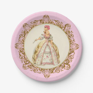 Apricot Poodle Marie Antoinette Paper Teller