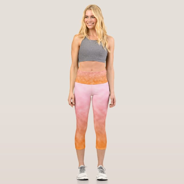 Apricot Skies Capri Leggings (Vorderseite)