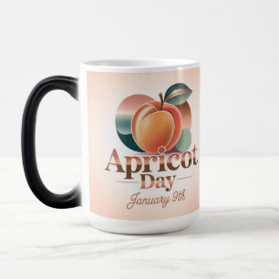 Apricot-Tag 9. Januar Morphing-Tasse Verwandlungstasse