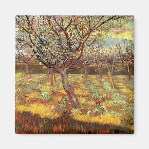 Apricot Trees in Blossom von Vincent van Gogh Magnet
