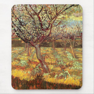 Apricot Trees in Blossom von Vincent van Gogh Mousepad
