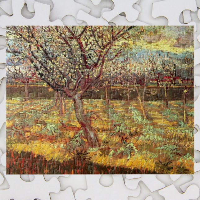 Apricot Trees in Blossom von Vincent van Gogh Puzzle (Von Creator hochgeladen)