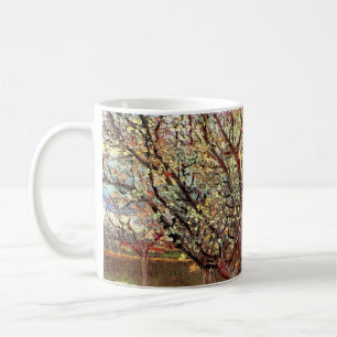 Apricot Trees in Blossom von Vincent van Gogh Tasse