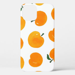 Apricots Aquarell Weißer Hintergrund Vintag Case-Mate iPhone Hülle