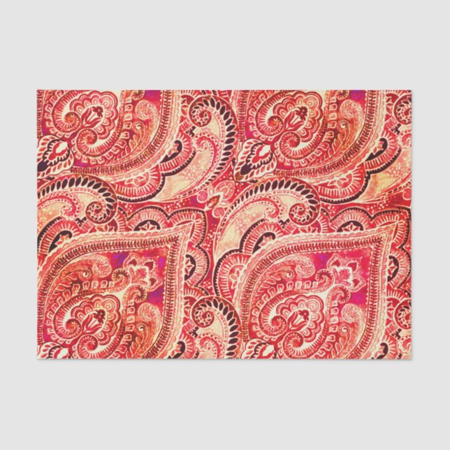 Aprikose Seidenpapier (Vorderseite)