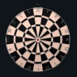 Aprikose und Black Dartscheibe<br><div class="desc">Aprikose und Black Dart Board</div>