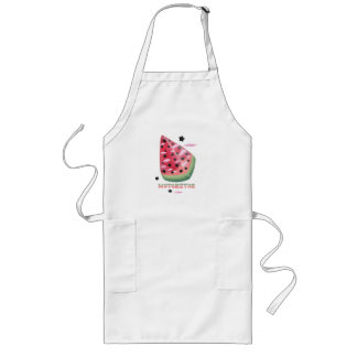 Aprikosen Wassermelone Stern Lange Schürze