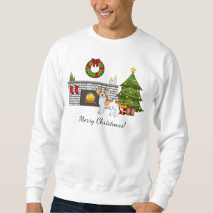 Aprikosenfarbener und weißer Mini Goldendoodle - W Sweatshirt