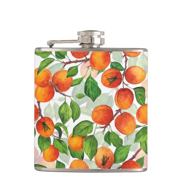 Aprikosengarten 3 flachmann (Vorderseite)