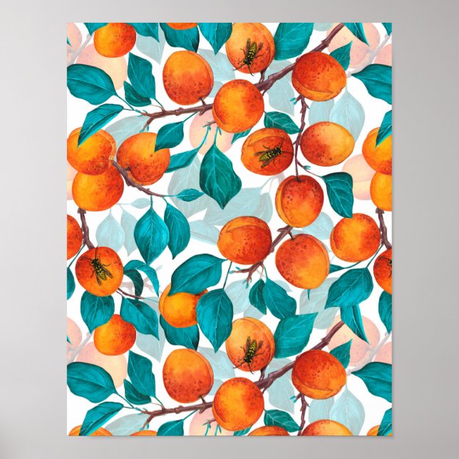 Aprikosengarten 4 poster (Vorne)