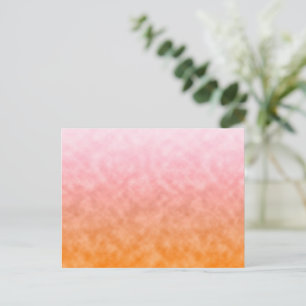 Aprikosenhimmel Postkarte