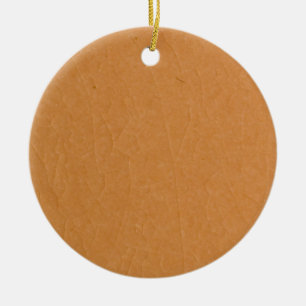 Aprikosenkleckse Keramikornament