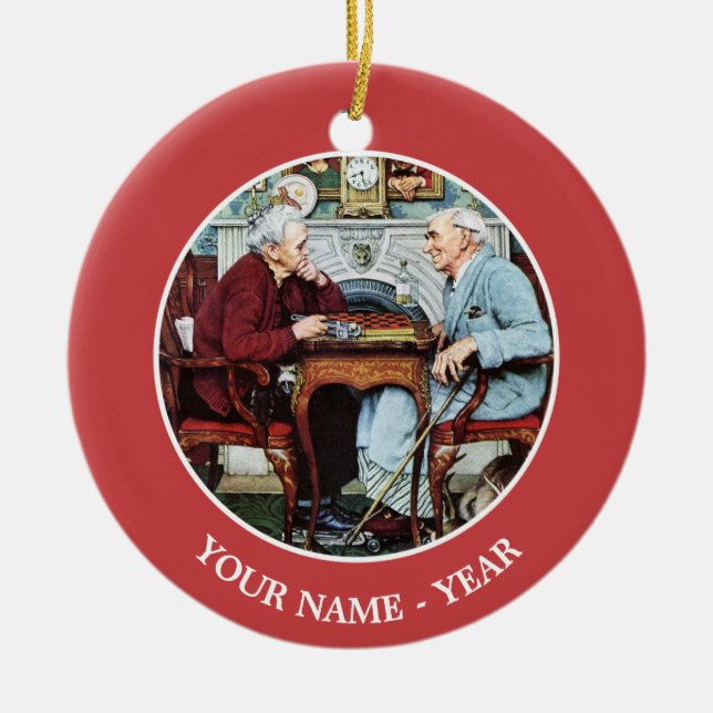 April, 1943 keramikornament (Vorne)