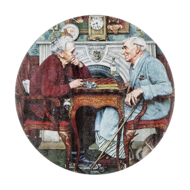 April, 1943 schneidebrett (Vorderseite)