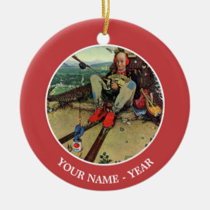 April, 1945 keramik ornament