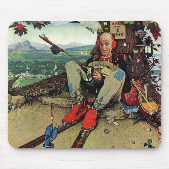 April, 1945 mousepad (Vorne)