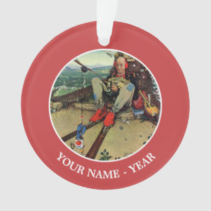 April, 1945 ornament