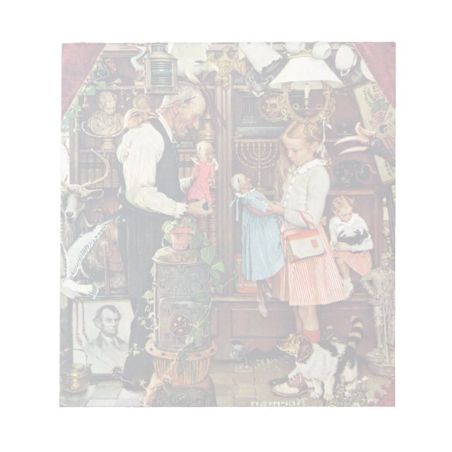 April, 1948 notizblock (Vorderseite)