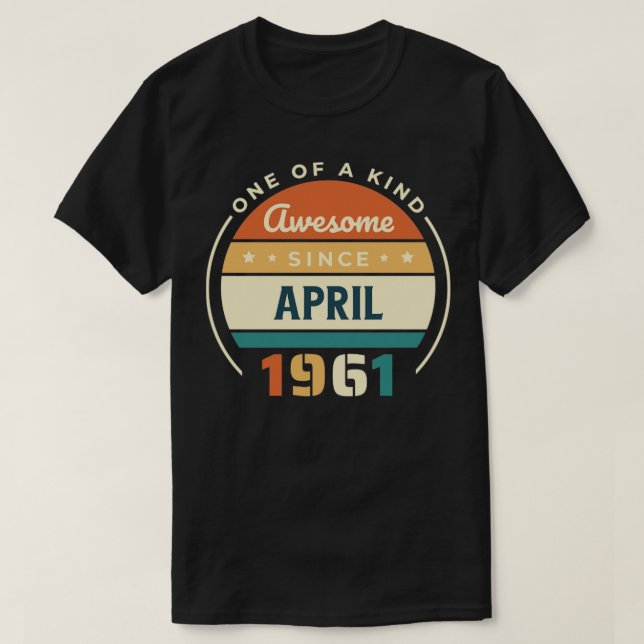 April 1961 T-Shirt (Design vorne)