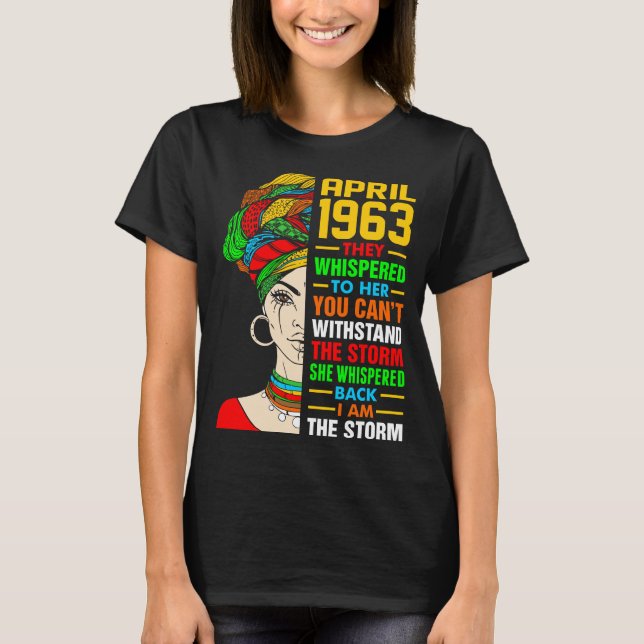 April 1963 The Storm Tshirt (Vorderseite)