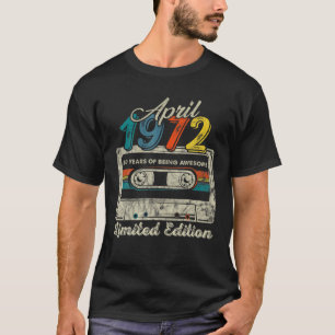 April 1972 Limited Edition 50. Geburtstagskassette T-Shirt