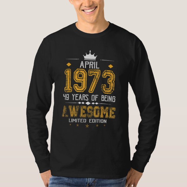 April 1973 49 Jahre Phantastisch T-Shirt (Vorderseite)