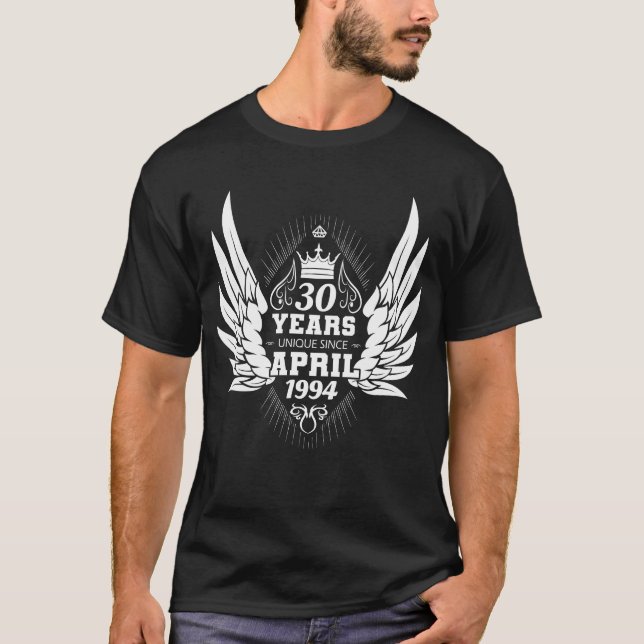 April 1994 Geburtstagsengel T-Shirt (Vorderseite)