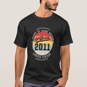 April 2011 11. Geburtstag 11 Jahre Phantastisch T-Shirt