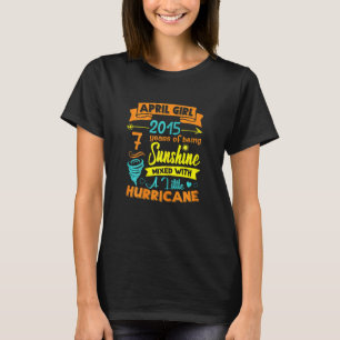 April 2015 Siebenjähriger Sonnenschein gemischt mi T-Shirt