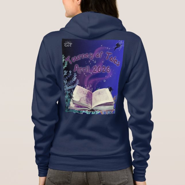 April 2026 Tourney of Tales Official Hoodie (Rückseite)