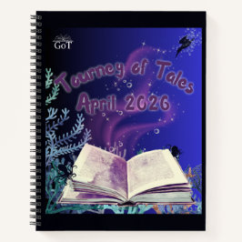 April 2026 Tourney of Tales Official Notebook Notizbuch