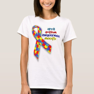 April Autismus-Bewusstseinsmonat T-Shirt