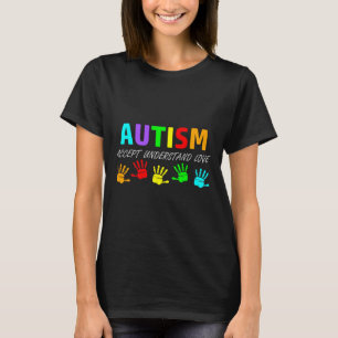 April Autismus Sensibilisierungsmonat Frauen Lehre T-Shirt