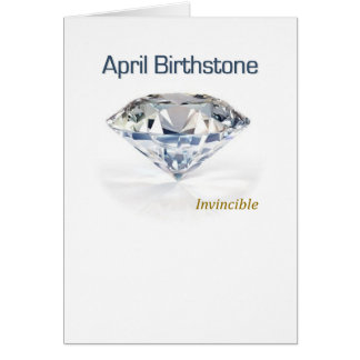 April Birthstone - der unbesiegbare Diamant -
