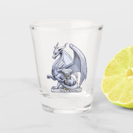 April - Birthstone Drache: Diamond Schnapsglas