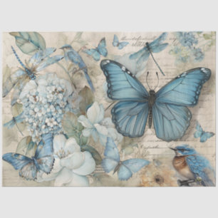 April Blues Seidenpapier