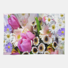 April Bouquet Handtuch