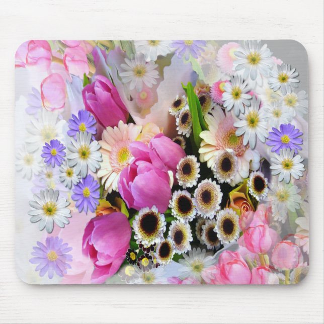 April Bouquet Mousepad (Vorne)