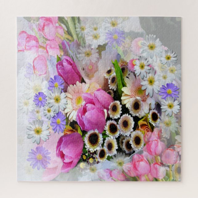 April Bouquet Puzzle (Vertikal)